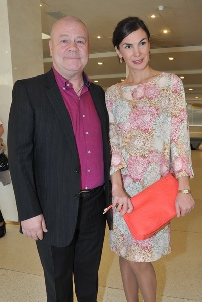 Сергей Селин со второй женой Анной