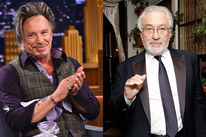 почему Микки Рурк называет Роберта Де Ниро «сопляком и плаксой», HELLO! Russia