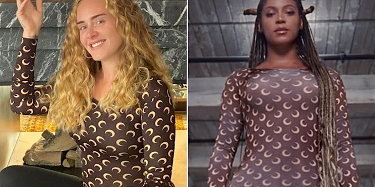 Адель повторила образ «Королевы Би» с ее нового альбома, HELLO! Russia