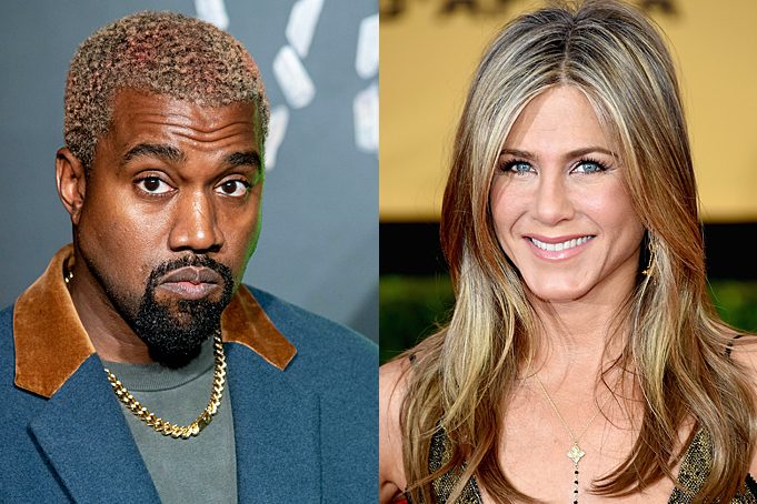 Дженнифер Энистон призвала не голосовать за Канье Уэста: забавная реакция рэпера