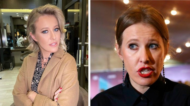 Ксения и не отрицает, что иногда использует ретушь. Левое фото: xenia_sobchak/instagram. Правое фото: Борис КУДРЯВОВ/Экспресс газета