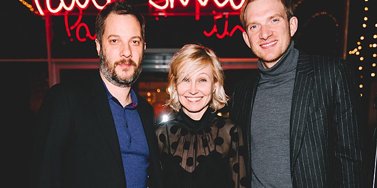 Александр Цыпкин, Ингеборга Дапкунайте, Андрей Бурковский и другие на ужине Paul Smith