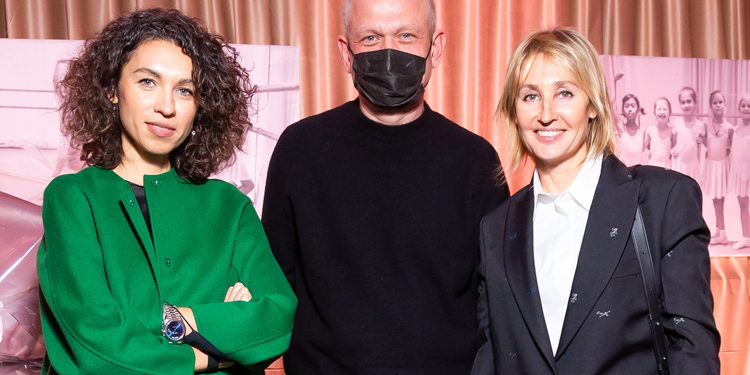 Сергей и Софья Капковы, Ольга Слуцкер и другие на перформансе Центральной балетной школы