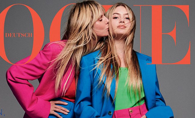 16-летняя дочь Хайди Клум дебютировала на обложке Vogue, HELLO! Russia