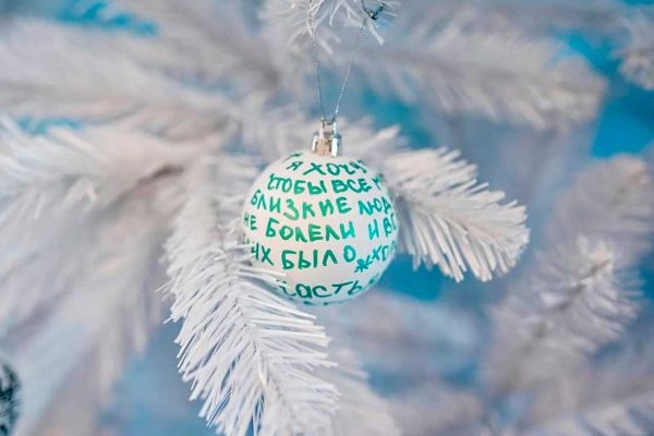 Гости марафона #МЫВМЕСТЕ приняли участие в акции «Елка желаний» :: Общество :: Дни.ру