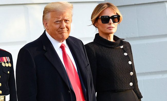 Дональд и Мелания Трамп покинули Белый дом, не дожидаясь инаугурации Джо Байдена, HELLO! Russia