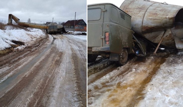 Последствия падения водонапорной башни