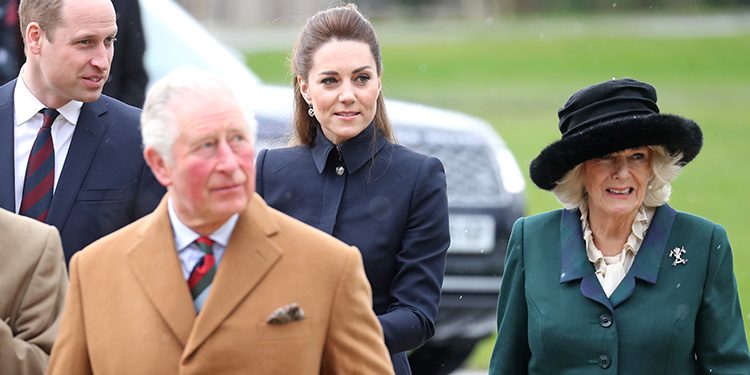 Кейт Миддлтон и принц Уильям, принц Чарльз и герцогиня Камилла поздравили Елизавету II с 95-летием