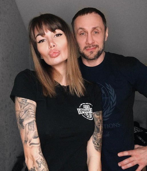 Александр Липовой и Саша Кабаева