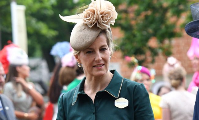 Софи Уэссекская повторила на Royal Ascot свой образ со свадьбы Кейт Миддлтон и принца Уильяма, HELLO! Russia