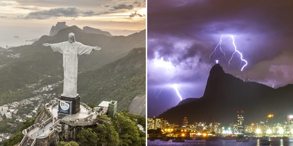 Не боится молний и другие интересные факты о статуе Христа в Бразилии