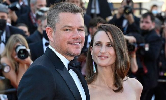 Мэтт Деймон, Кьяра Ферраньи, Изабель Гулар, Пас Вега и другие на премьере фильма «Тихий омут» в Каннах