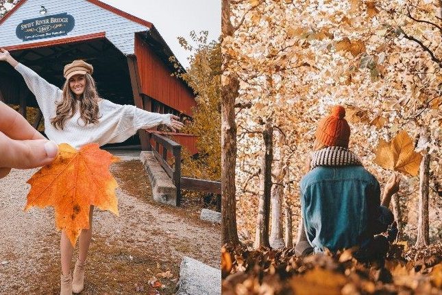 13 идей для осенних фотографий, которые взорвут ваш Инстаграм | Интересные факты