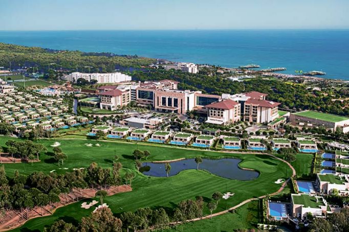 путешествие в турецкий отель REGNUM CARYA, HELLO! Russia