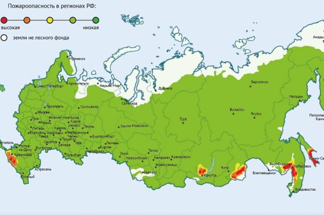 Угроза лесных пожаров в октябре 2021 года. Инфографика | Природа | Общество