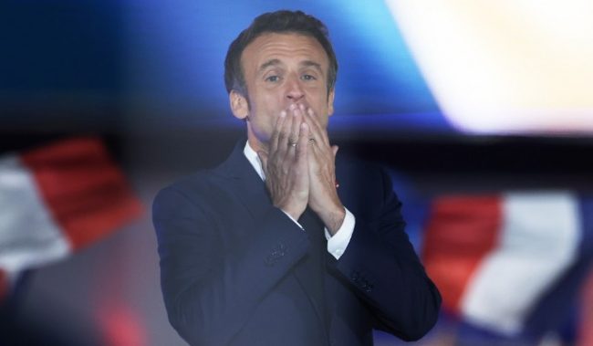 Макрон, Ле Пен :: Политика :: Дни.ру