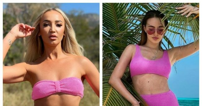 Две женщины Тарасова: Анастасия Костенко и Ольга Бузова в битве розовых купальников