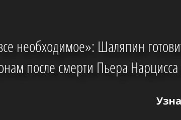 «Есть все необходимое»: Шаляпин готовится к похоронам после смерти Пьера Нарцисса 29.06.2022 | Звезды, шоу-бизнес