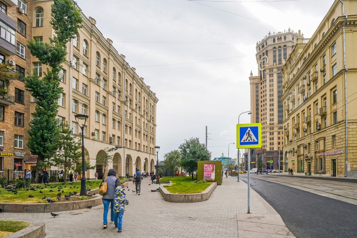 на рядом находящихся улицах завершились основные работы по благоустройству, Москва :: Мой район :: Дни.ру