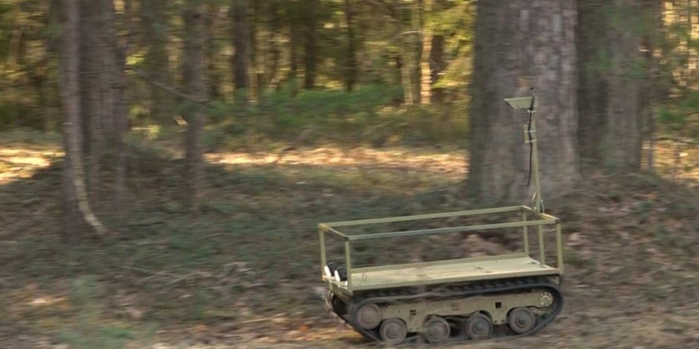 В Дубне усовершенствовали наземный дрон для спецоперации :: Общество ::