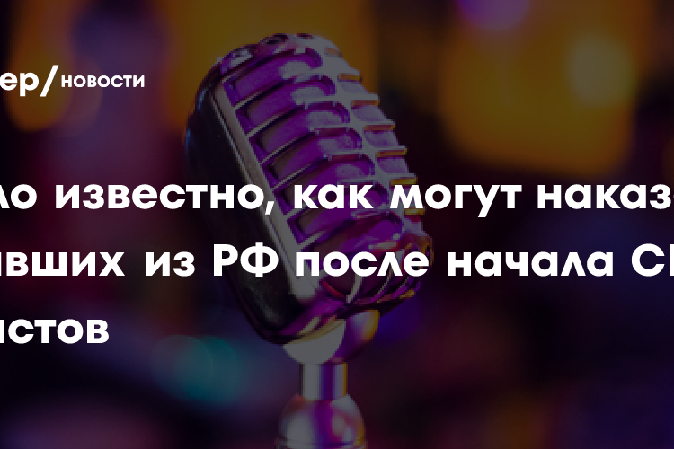 Стало известно, как могут наказать уехавших из РФ после начала
