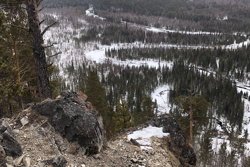Кутурчинское Белогорье - место, где пропала семья Усольцевых.