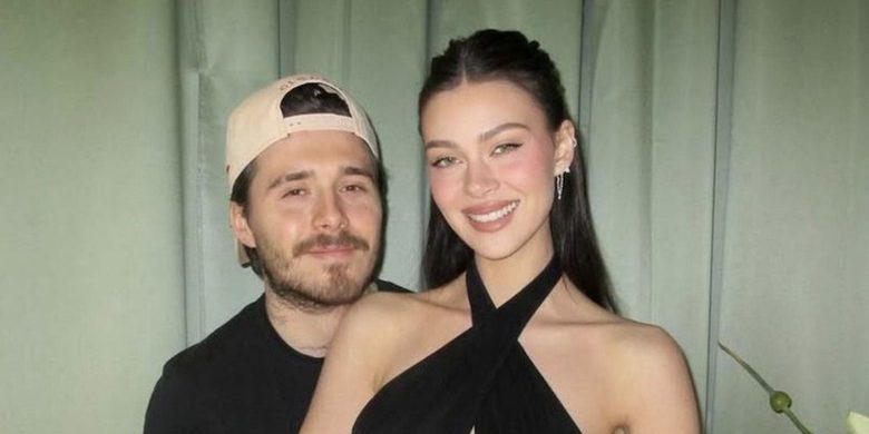 Папарацци впервые засняли Бруклина и Николу после скандала с Бекхэмами