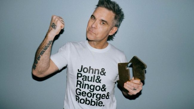 Робби Уильямс превзошел The Beatles: лидер по альбомам №1