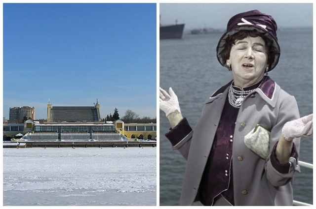 Водный стадион «Динамо» - место знакомства Михалкова с Риной Зеленой.