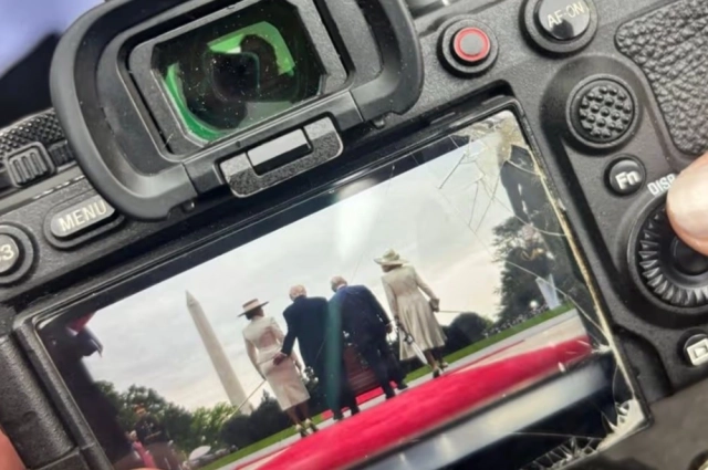 Дональд Трамп, Мелания Трамп, Карл III и королева Камила. 