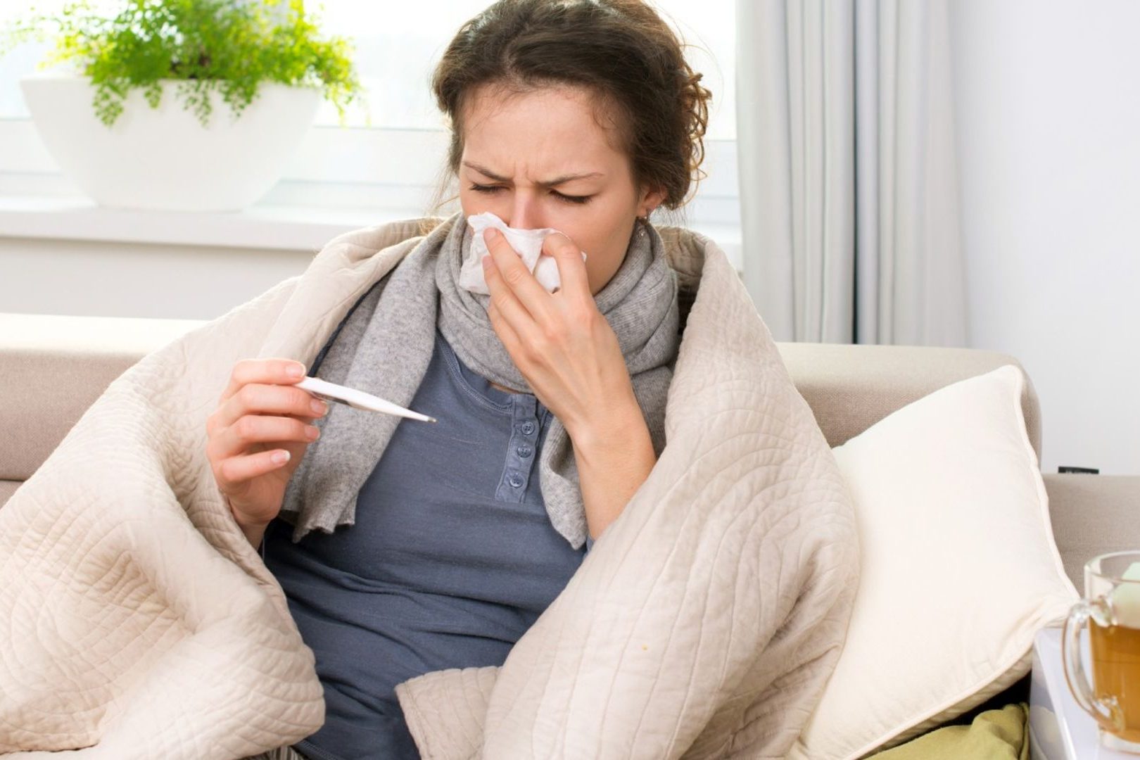 За неделю заболеваемость гриппом и ОРВИ выросла на 5 процентов